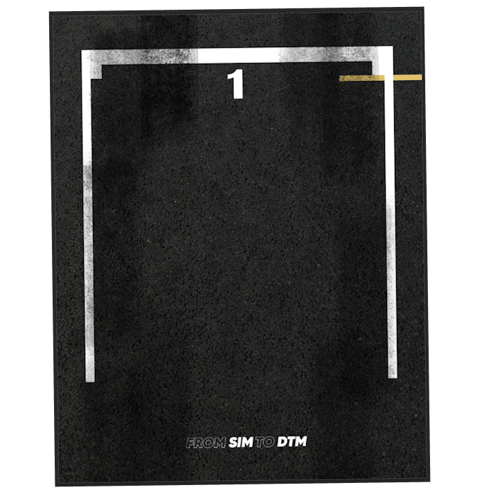 Kart Umweltmatte & SimRacing Teppich Big Size From Sim to DTM Speedy Rugs