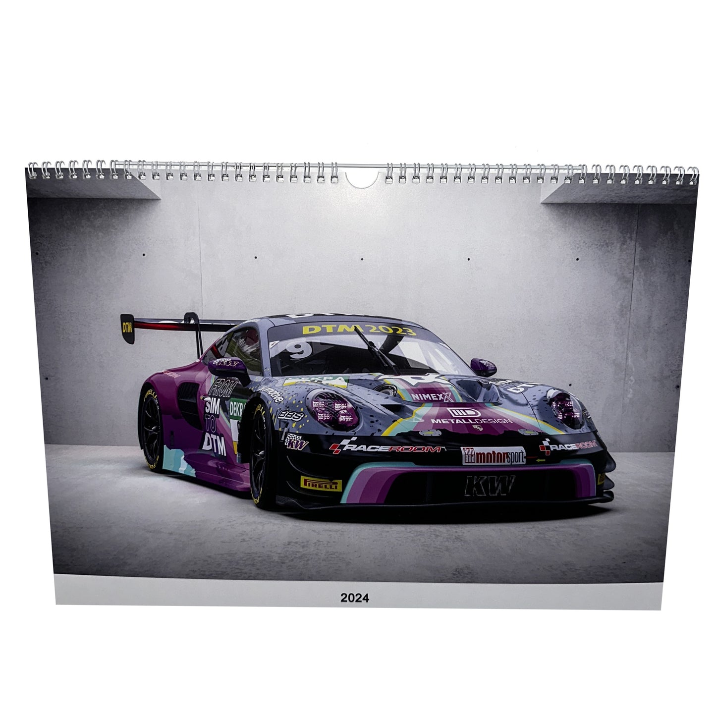 Monats Wandkalender A3 Tim Heinemann 2024