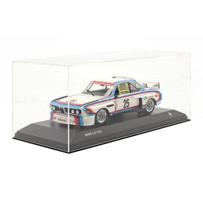 Vitrine aus hochwertigem Acryl für Modellautos im Maßstab 1:18 mit Sockel