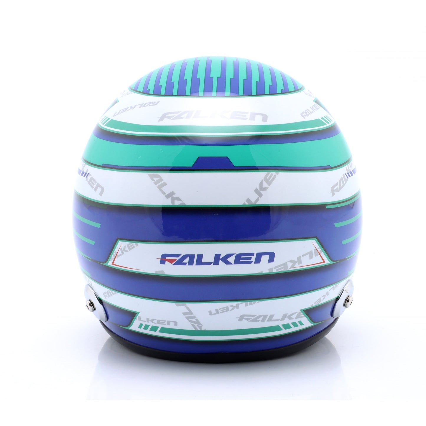 Mini Helm Carbon Tim Heinemann Falken 24h Nürburgring 2024 Maßstab 1:2