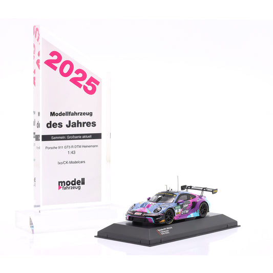 Modellauto 1:43 Porsche 911 GT3 R (992) From Sim to DTM #9 DTM 2023 Toksport WRT Ixo Maßstab 1:43 Modellauto des Jahres 2025