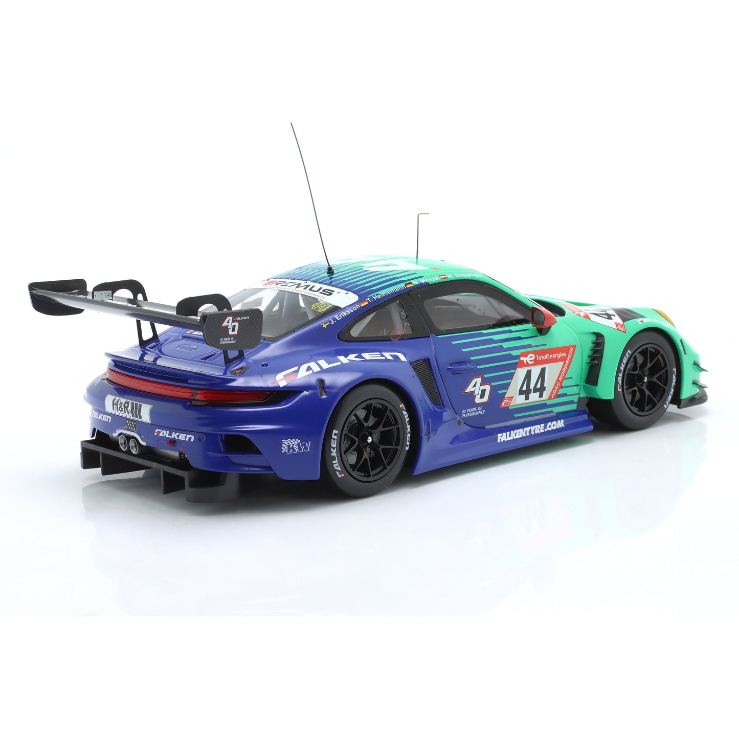 Bundle Modellautos 2023 DTM + Falken Porsche 911 GT3 R (992) Maßstab 1:18
