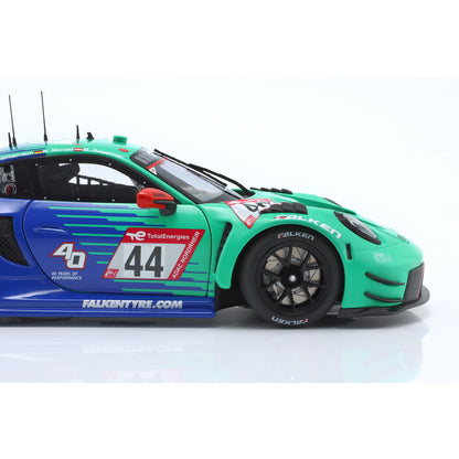 Modellauto Porsche 911 GT3 R (992) Falken #44 24h Nürburgring 2023 1:18 Minichamps