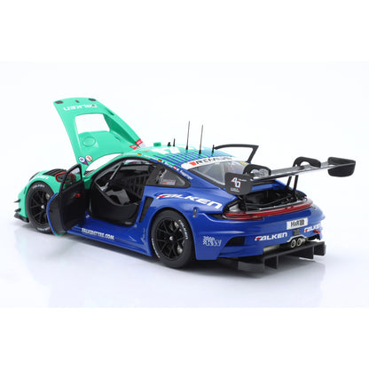 Modellauto Porsche 911 GT3 R (992) Falken #44 24h Nürburgring 2023 1:18 Minichamps