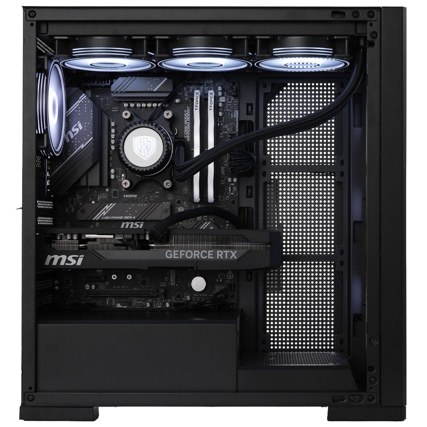 SimRacing PC PRO für Triple Screen (NVIDIA RTX 5080 & AMD Ryzen 7 9800X3D)