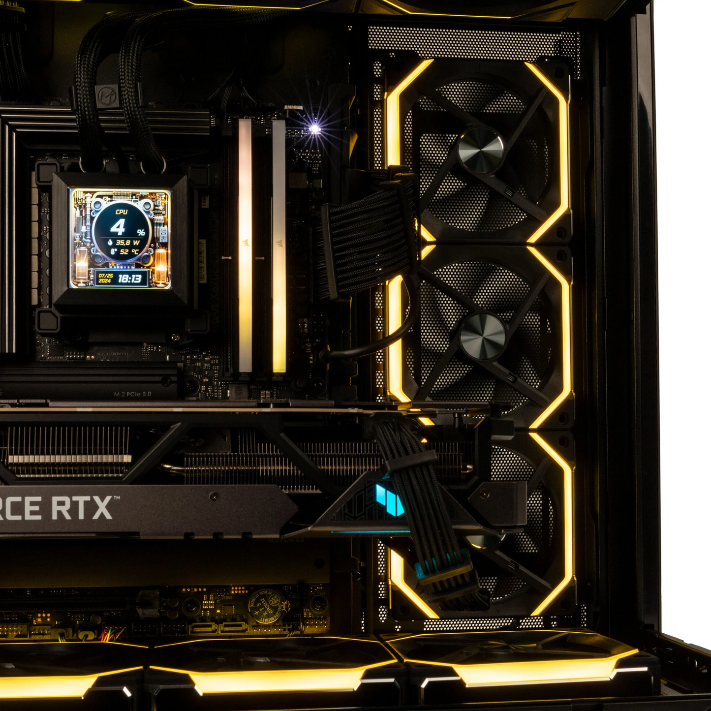 *Limited Edition* SimRacing PC SUPERVELOCE Lamborghini (NVIDIA RTX 4090 & AMD Ryzen 7 7800X3D)