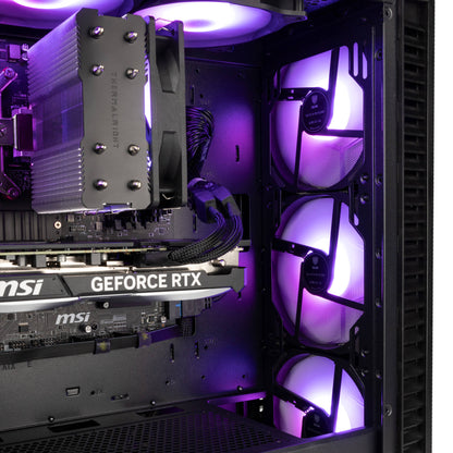 SimRacing PC PRO für Single Screen (NVIDIA RTX 5070 & AMD Ryzen 7 5700X3D)