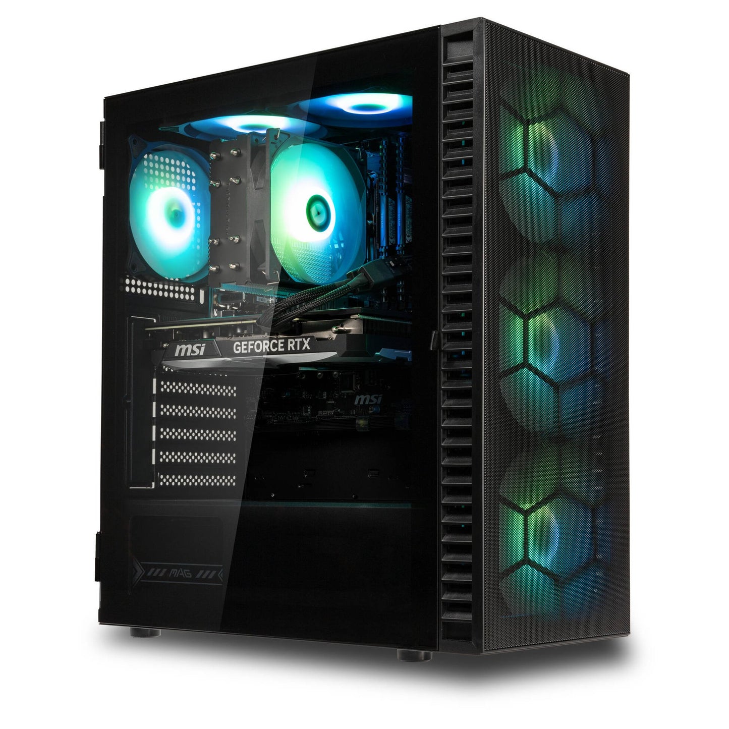 SimRacing PC PRO für Single Screen (NVIDIA RTX 5070 & AMD Ryzen 7 5700X3D)