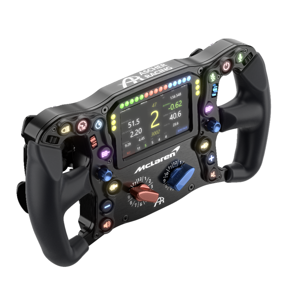 Ascher Racing McLaren Artura ULTIMATE SimRacing Lenkrad