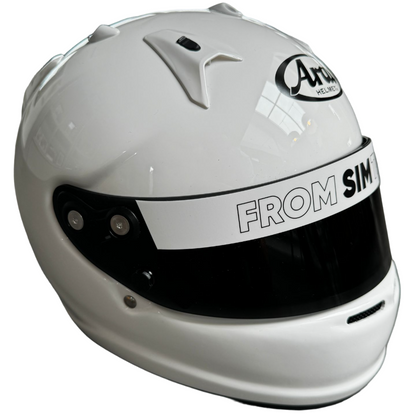 Visier Sticker From Sim to DTM für Arai GP7 Helme (GP-7 FRP und SRC)