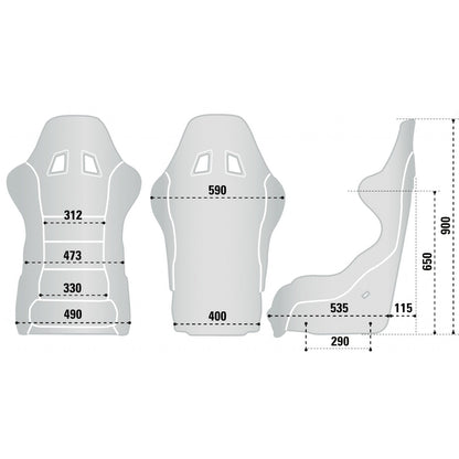 Sparco Grid Q SimRacing Sitz