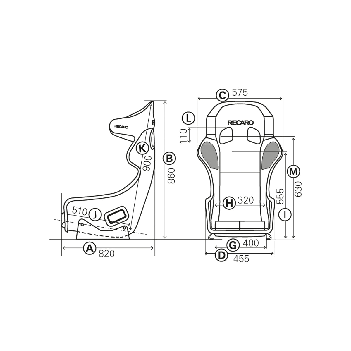 Recaro Pro Racer SPG SimRacing Sitz