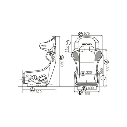 Recaro Pro Racer SPG SimRacing Sitz